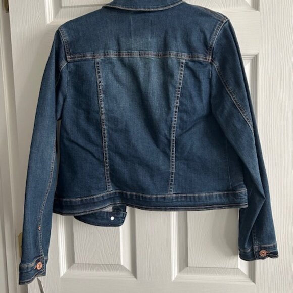 Dark Wash Denim Jacket - Picture 2 of 2